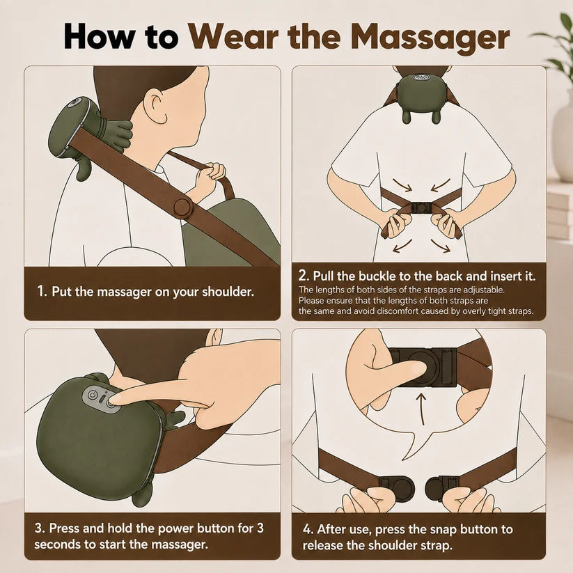 Instant Stress & Pain Relief Massager